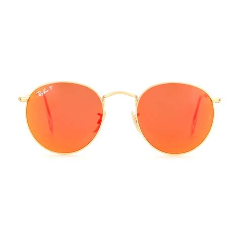 ray-ban meta orange light